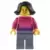Holiday Shopper - Dark Pink Sweater