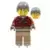 LEGO Holiday & Event Minifigures - Man, Dark Red Jacket, Dark Tan Legs, Dark Bluish Gray Beanie, Ice Stakes