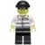 Police - Jail Prisoner 86753 Prison Stripes, Black Knit Cap, Mask