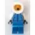 LEGO Holiday & Event Minifigures - Sweeper - Medium Blue Jacket with Pockets, Fur-Lined Hood