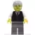 Black Vest with Blue Striped Tie, Dark Bluish Gray Legs, White Arms, Light Bluish Gray Male Hair, Glasses