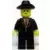 Patron - Black Suit with Two Buttons and Red Tie (Torso Sticker), Black Legs, Black Cowboy Hat