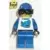 LEGO Town Minifigures - Race - Driver, Blue Shark
