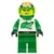 Race - Driver, Green Alligator, Helmet with Flames