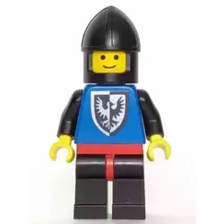 Black Falcon - Black Legs with Red Hips, Black Chin-Guard