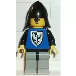 Black Falcon - Light Gray Legs with Black Hips, Black Neck-Protector