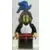 Lego Castle Minifigures - Breastplate - Black, Black Legs and Red Hips, Dark Gray Grille Helmet, Blue Plume, Black Plastic Cape