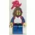 Breastplate - Red with Blue Arms, Blue Legs with Black Hips, Dark Gray Grille Helmet, Red Plume