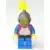 Lego Castle Minifigures - Breastplate - Red with Blue Arms, Blue Legs with Black Hips, Dark Gray Grille Helmet, Yellow Plume