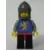 Castle Guard, Lion with Hearts, Black Legs , Dark Gray Chin-Guard (Stickered Torso)