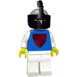 Classic - Knight, Shield Red/Blue, Light Gray Helmet and Black Visor
