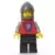 Classic - Knight, Shield Red/Gray, Black Legs, Dark Gray Chin-Guard
