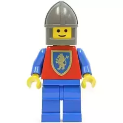 Crusader Lion - Blue Legs, Dark Gray Chin-Guard