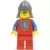 Crusader Lion - Red Legs, Dark Gray Neck-Protector