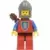 Crusader Lion - Red Legs with Black Hips, Dark Gray Chin-Guard, Quiver