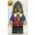 Dragon Knights - Knight 2, Black Legs with Red Hips, Dark Gray Neck-Protector