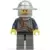 Lego Castle Minifigures - Fantasy Era - Crown Knight Scale Mail with Chest Strap, Helmet with Broad Brim, Brown Beard and Sideburns