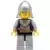 Fantasy Era - Crown Knight Scale Mail with Crown, Helmet with Neck Protector, Crooked Smile