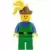 Forestman - Blue, Brown Hat, Yellow 3-Feather Plume