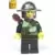 Lego Castle Minifigures - Kingdoms - Dragon Knight Quarters, Helmet with Broad Brim, Vertical Cheek Lines, Quiver