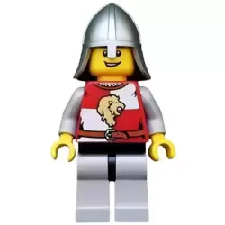 Kingdoms - Lion Knight Quarters, Helmet with Neck Protector, Open Grin