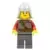 Lego Castle Minifigures - Kingdoms - Lion Knight Scale Mail with Chest Strap and Belt, Helmet with Neck Protector, Reddish Brown Eyebrows, Thin Grin