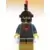 Knights Kingdom I - King Leo, Black Dragon Helmet, Red Plume Feather Triple