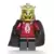 Knights Kingdom II - King with Crown & Black Cape (Chess King)