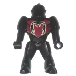 Knights Kingdom II - Nestle Promo Figure Shadow Knight with Scorpion Pattern (Sticker)