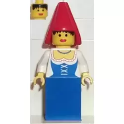 Maiden, Red Cone Hat
