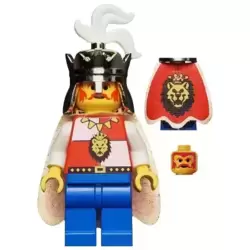 Royal Knights - King, with cape and blue legs