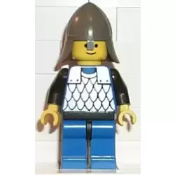Scale Mail - Blue, Blue Legs with Black Hips, Dark Gray Neck-Protector