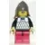 Lego Castle Minifigures - Scale Mail - Blue, Red Legs with Black Hips, Dark Gray Neck-Protector