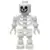 Lego Castle Minifigures - Skeleton with Standard Skull