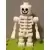 Lego Castle Minifigures - Skeleton with Standard Skull, Angular Rib Cage, Mechanical Arms