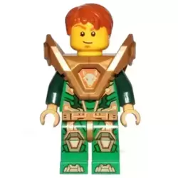 Aaron - Pearl Gold Armor, Hair