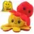 Pieuvre Peluche Réversible
