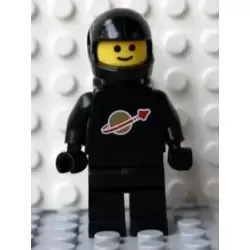 Classic Space - Black with Air Tanks and Motorcycle (Standard) Helmet (Reissue)