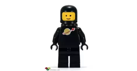 Classic Space - Black with Air Tanks - Lego Space Minifigures