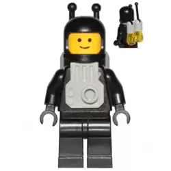 Classic Space - Black with Light Gray Jet Pack