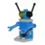 Classic Space Droid - Plate Base, Blue and Light Gray with Trans-Yellow Eye and Black Antennae