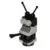 Classic Space Droid - Round Plate Base, Light Gray and Black