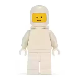 Classic Space - White with Air Tanks, Torso Plain
