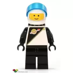 Futuron - Black with White Helmet
