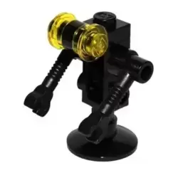 Futuron Droid, Black with Trans-Yellow Eyes