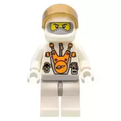 Mars Mission Astronaut with Helmet and Balaclava