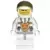 Lego Space Minifigures - Mars Mission Astronaut with Helmet and Orange Sunglasses on Forehead, Stubble