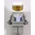 Star Justice Astronaut 1 - with Torso Sticker (Silver Badge), Smirk and Stubble Beard