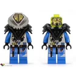 UFO Zotaxian Alien - Blue Officer (Commander X)