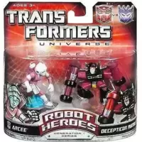 Arcee vs Rumble